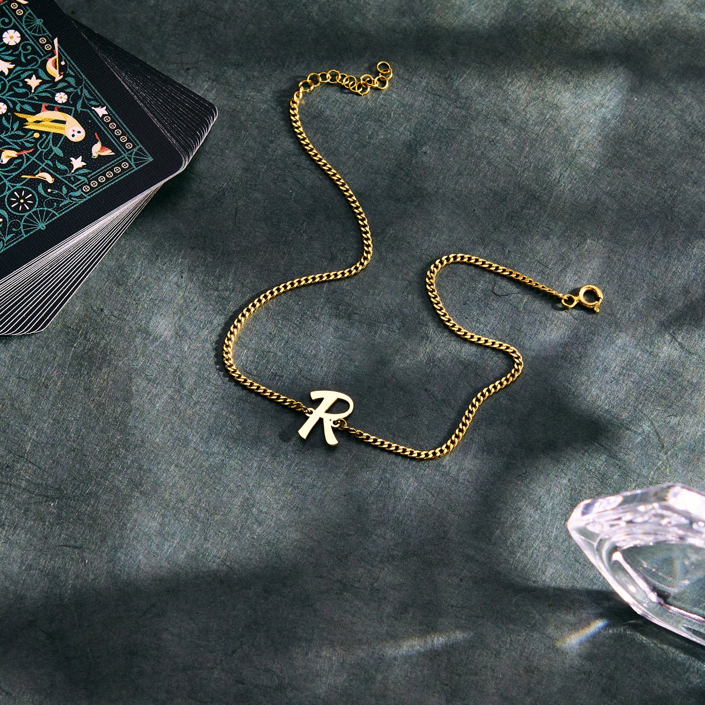 Custom Initial Anklet