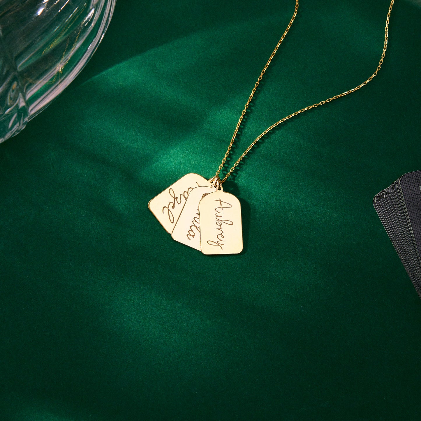 Custom Dog Tag Necklace | Engraved Disc Necklace