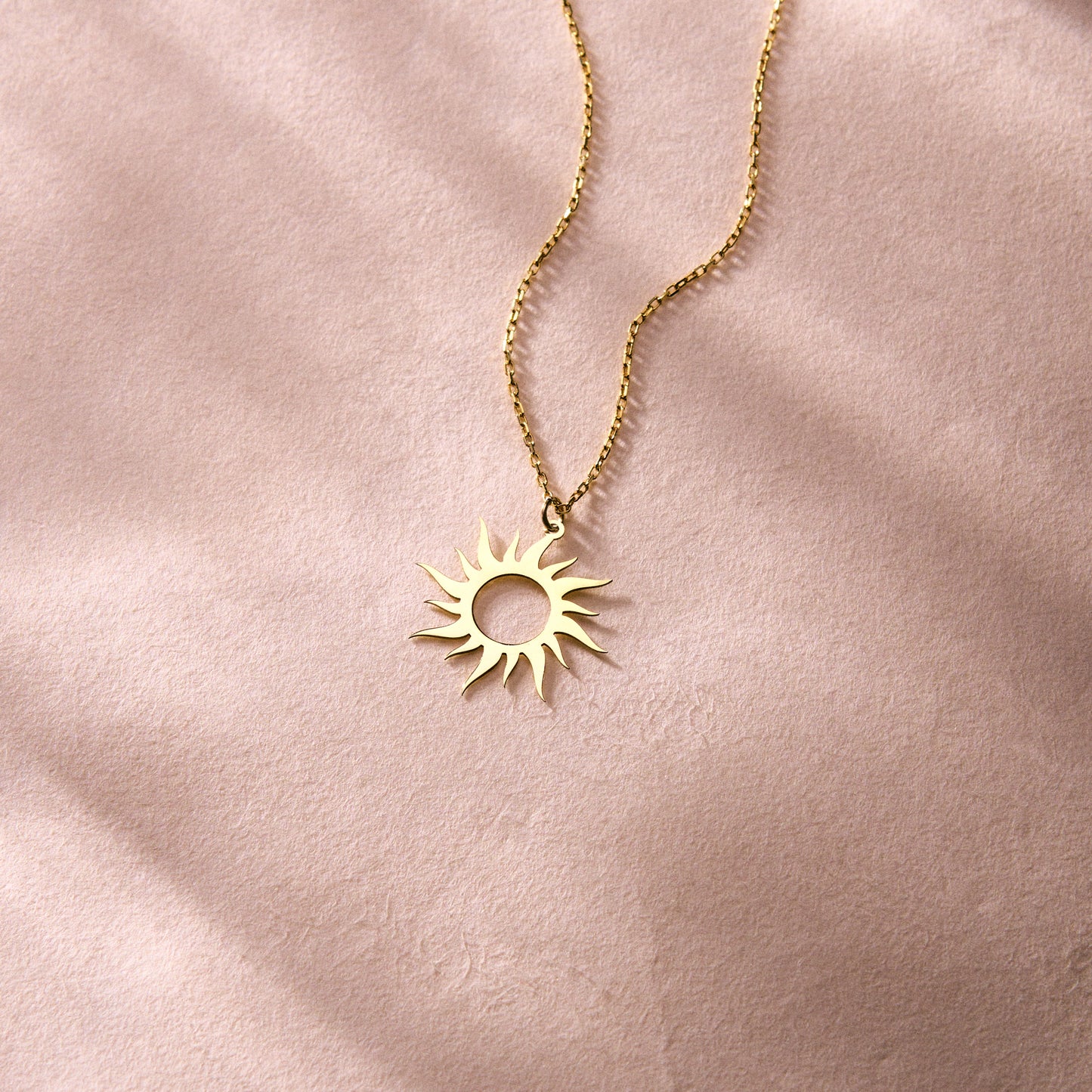 Dainty Sun Necklace