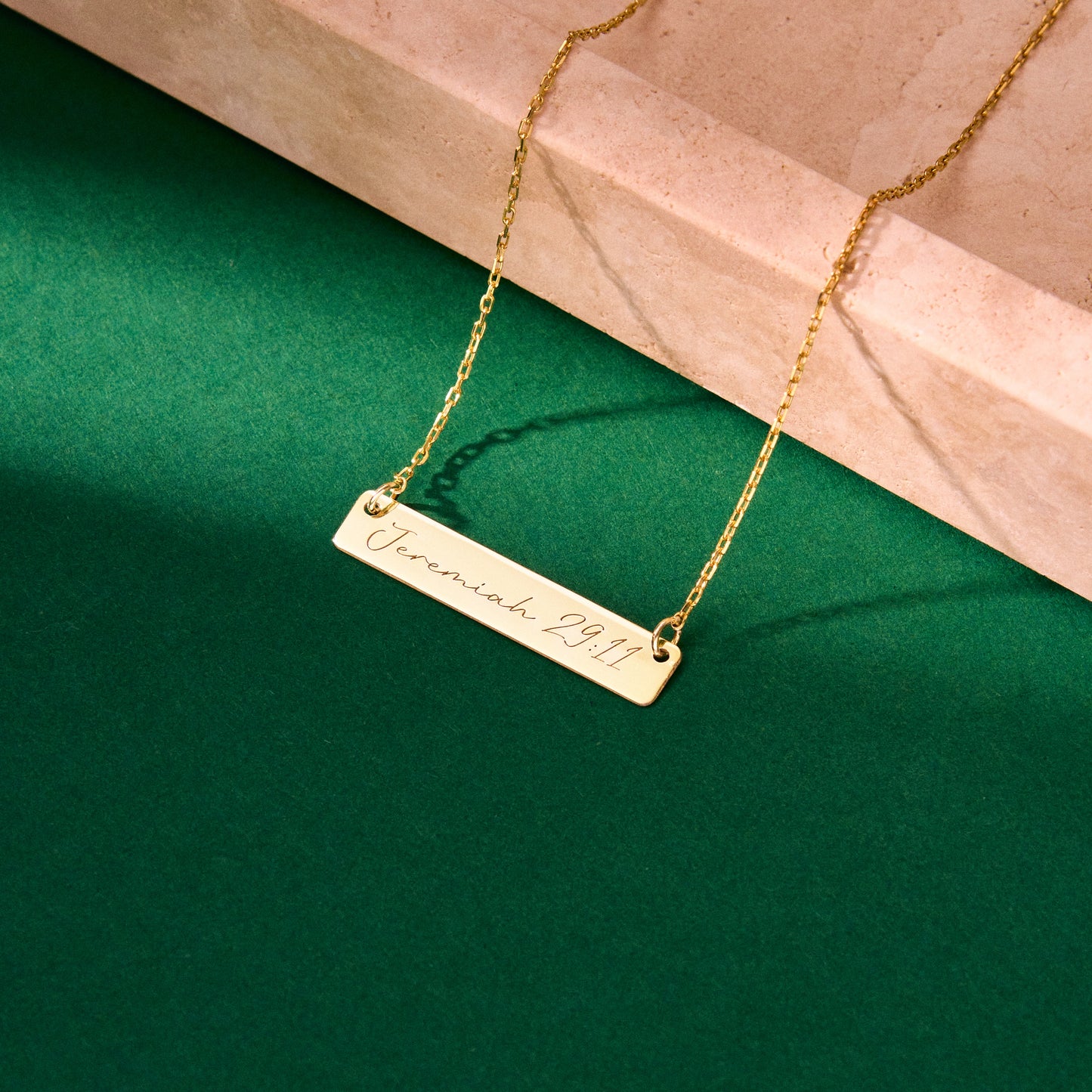 Custom Bible Verse Necklace