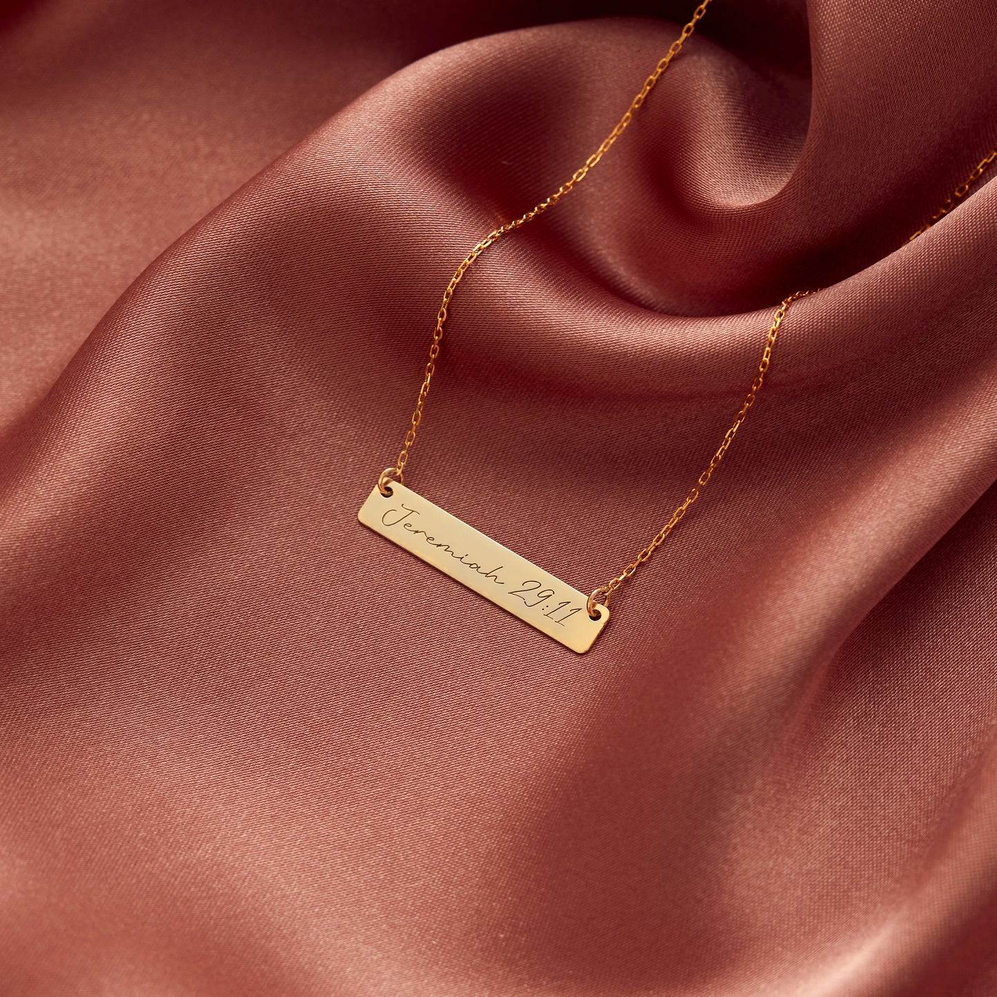 Custom Bible Verse Necklace
