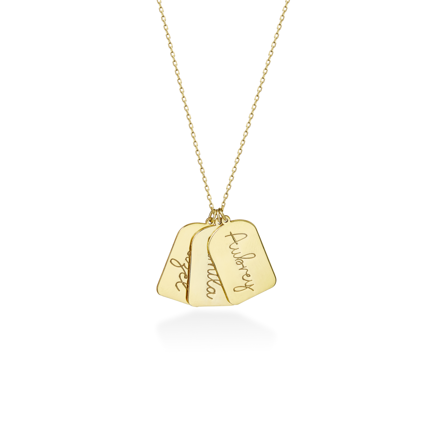 Custom Dog Tag Necklace | Engraved Disc Necklace
