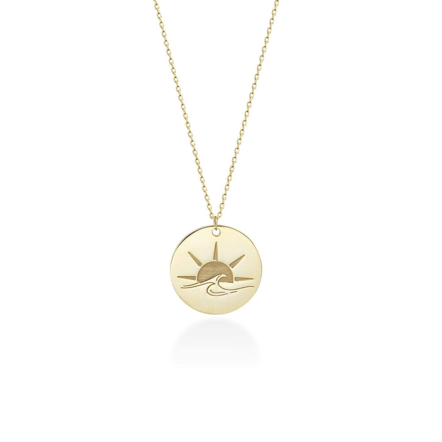 Sun & Wave Necklace