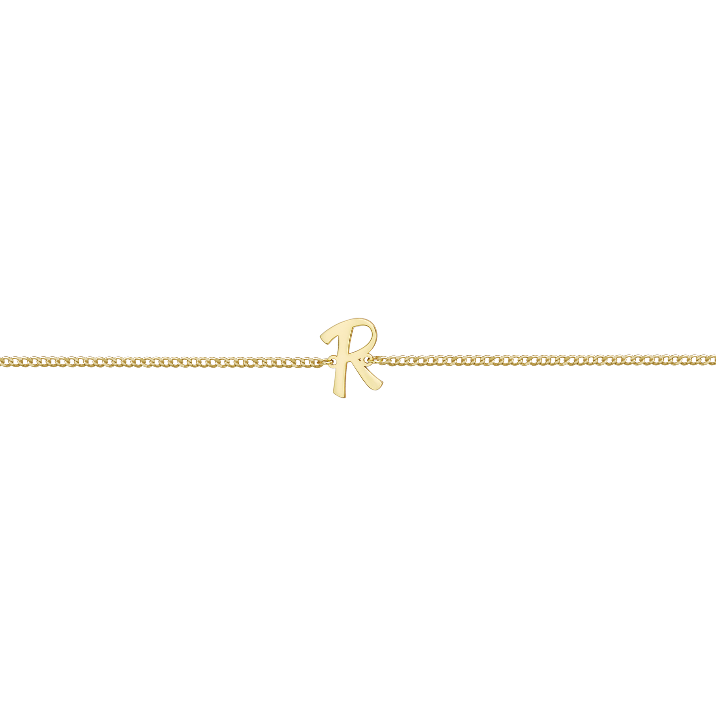 Custom Initial Anklet