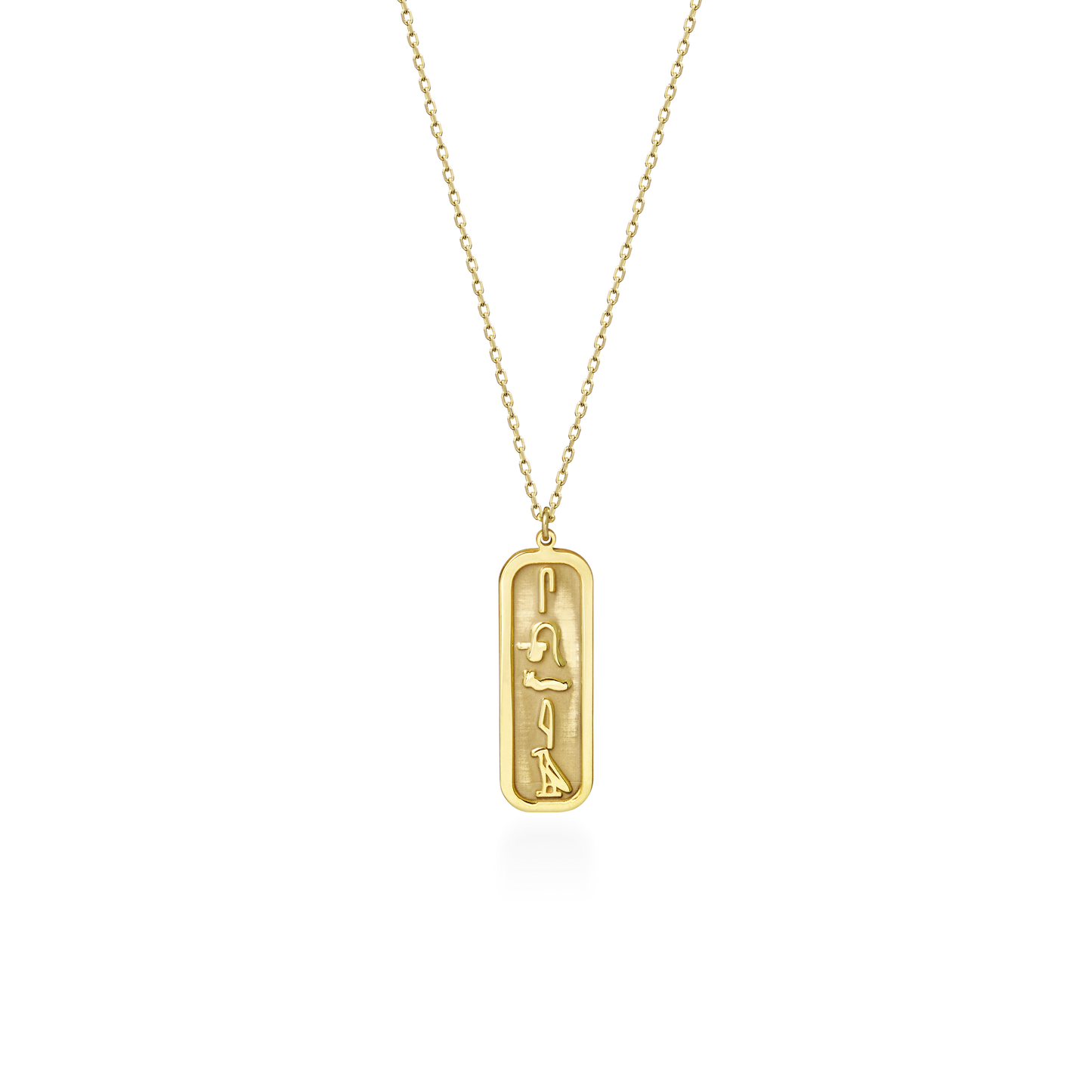 Custom Egyptian Cartouche Necklace
