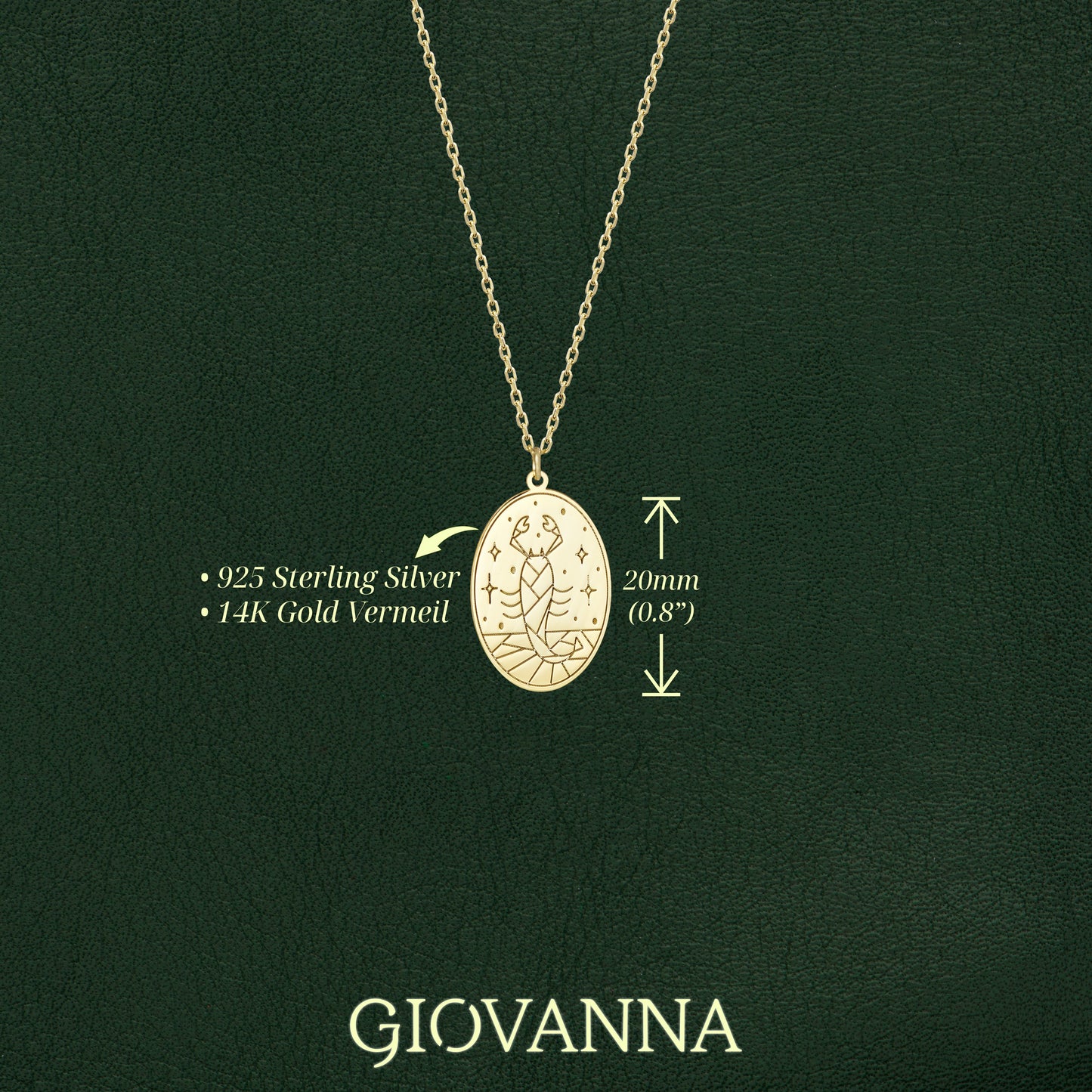 Custom Zodiac Necklace