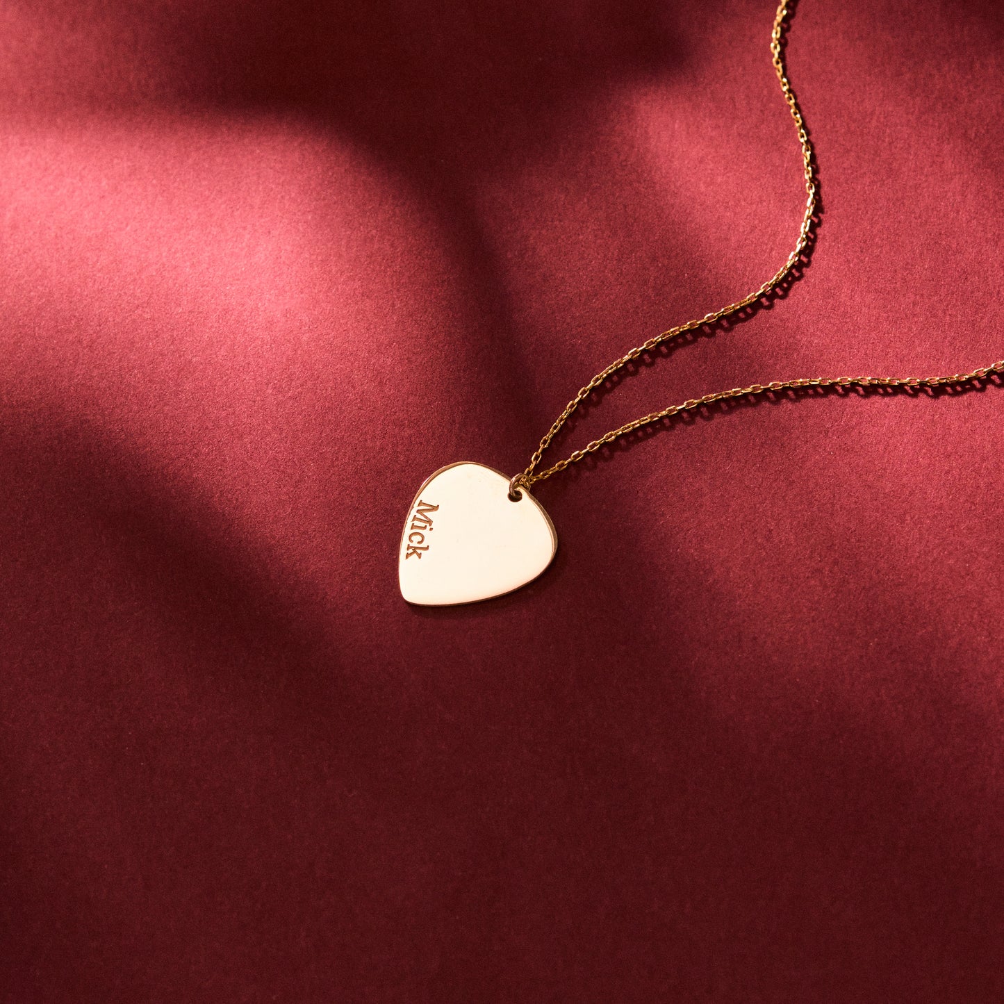 Custom Guitar Pick Necklace