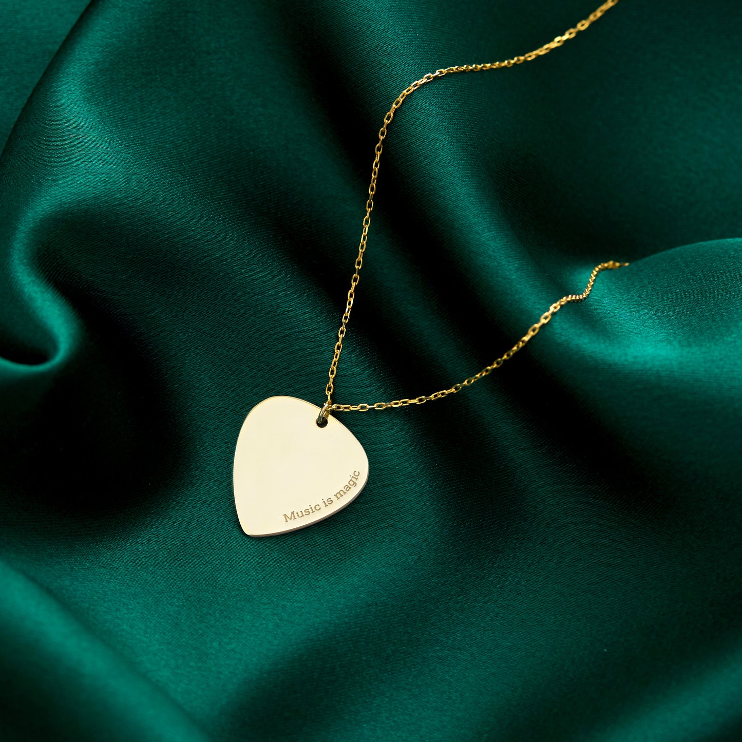 Custom Guitar Pick Necklace