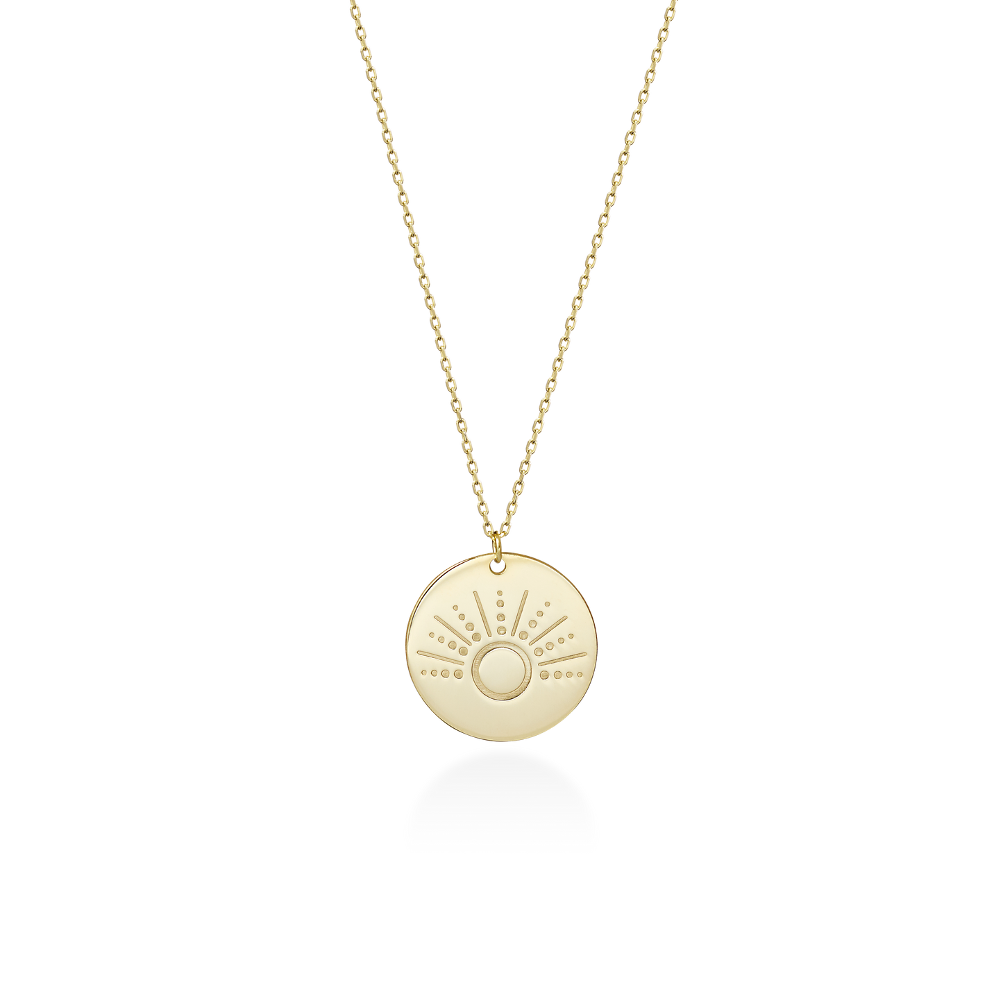Minimalist Sun Necklace