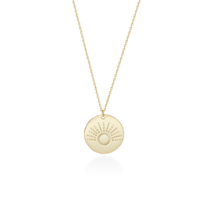 Minimalist Sun Necklace
