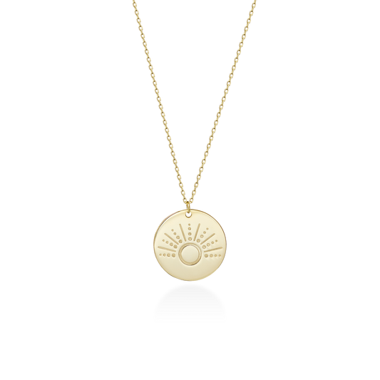 Minimalist Sun Necklace