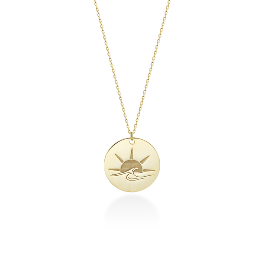Sun & Wave Necklace