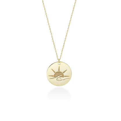 Sun & Wave Necklace