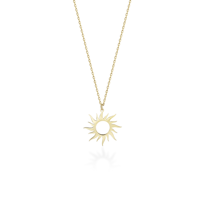 Dainty Sun Necklace