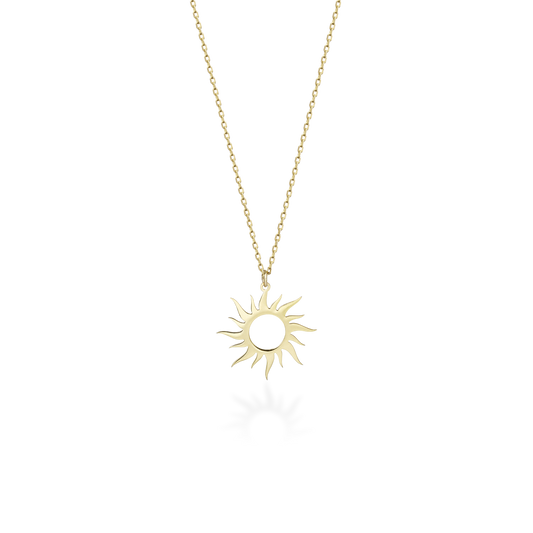 Dainty Sun Necklace