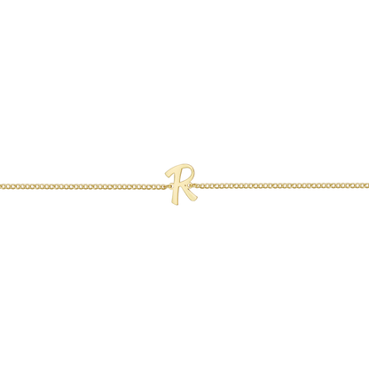 Custom Initial Anklet