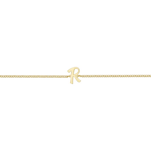 Custom Initial Anklet
