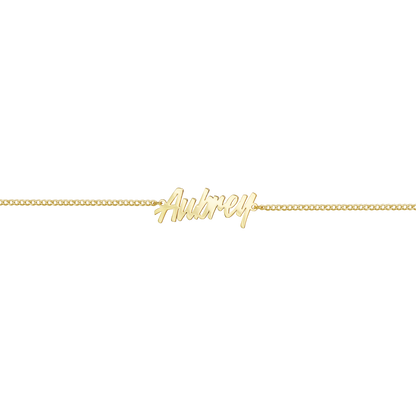 Custom Name Anklet