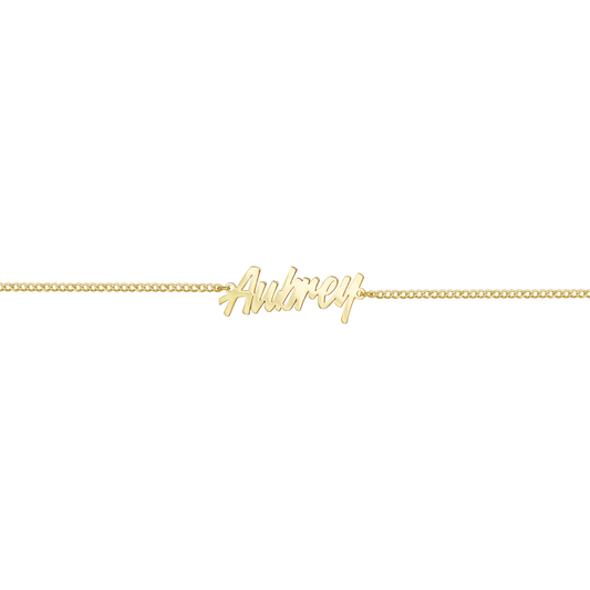 Custom Name Anklet