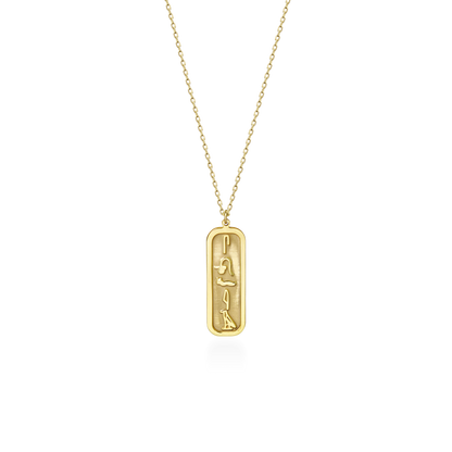 Custom Egyptian Cartouche Necklace