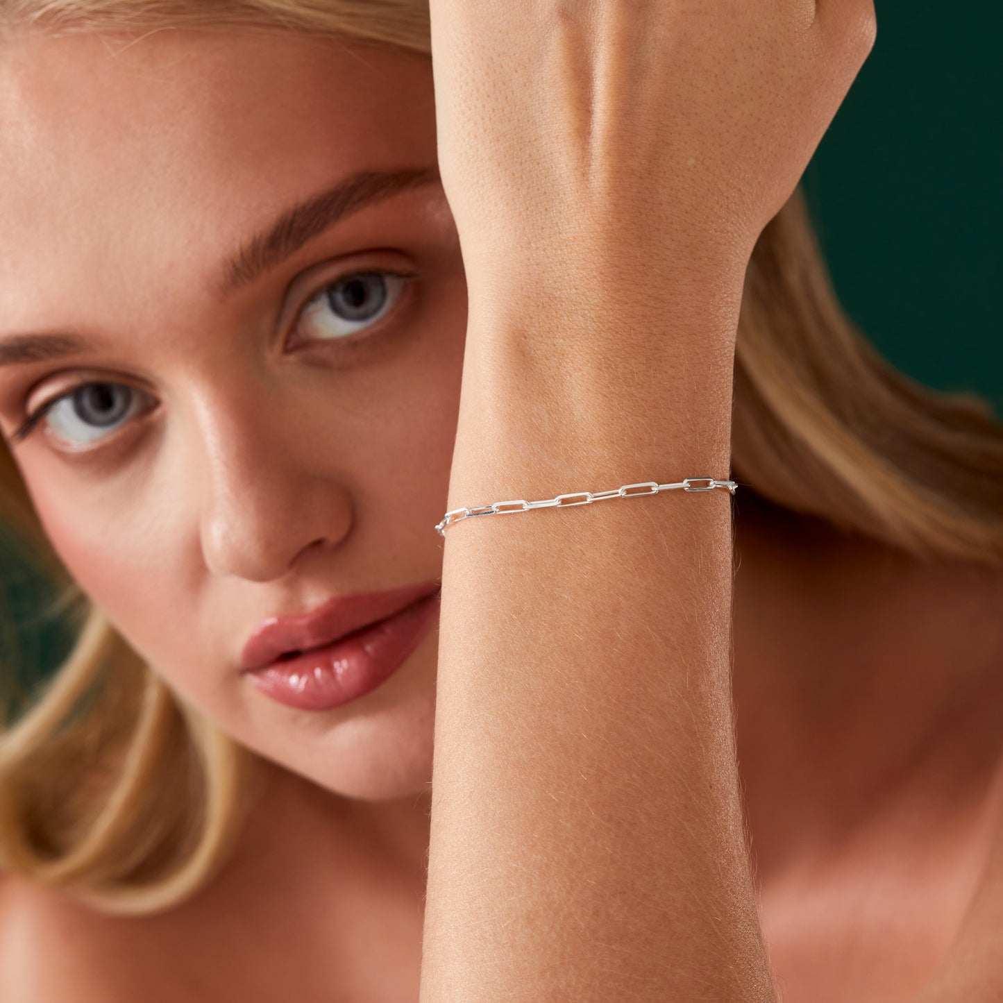 Paperclip Chain Bracelet