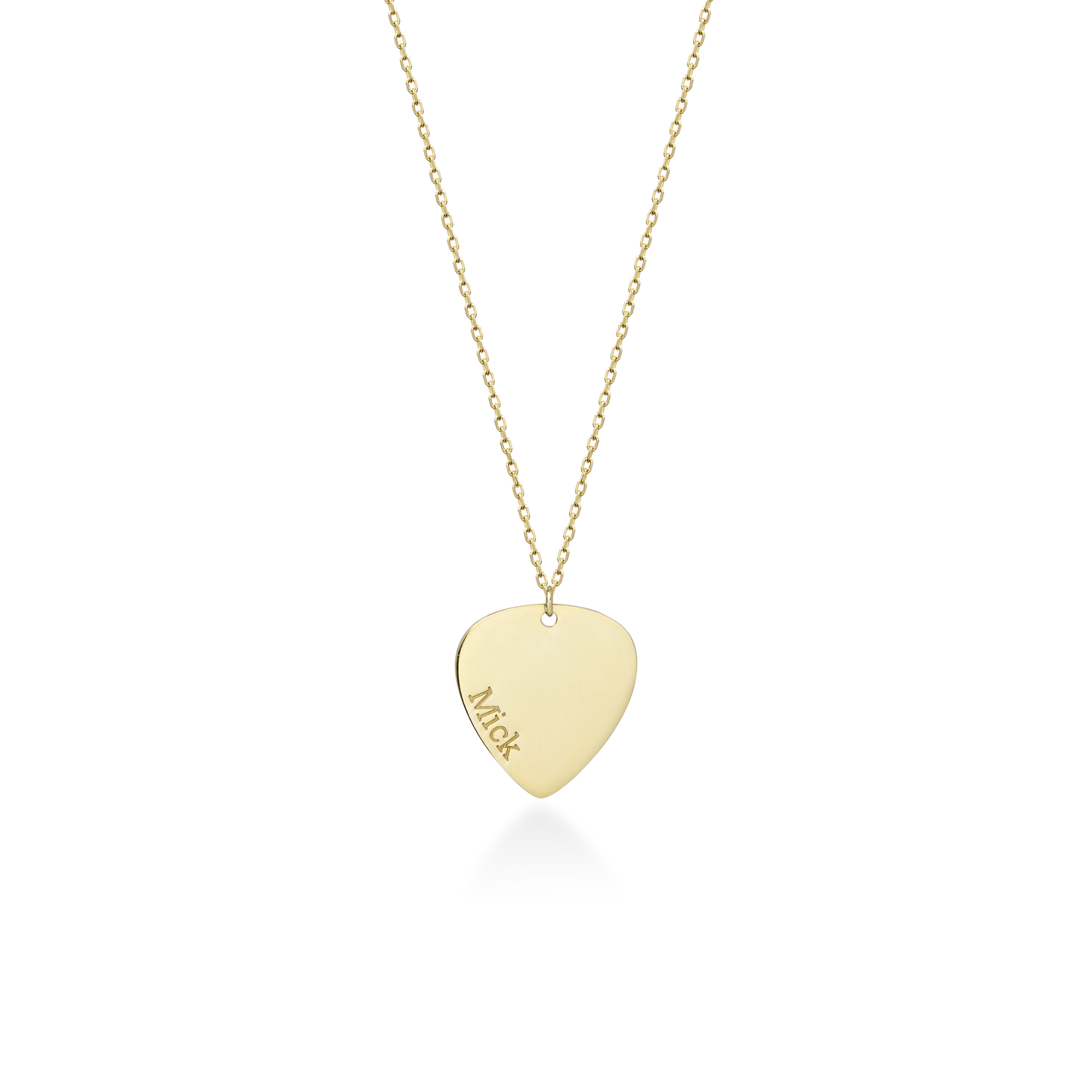 Personalized Guitar Pick Necklace