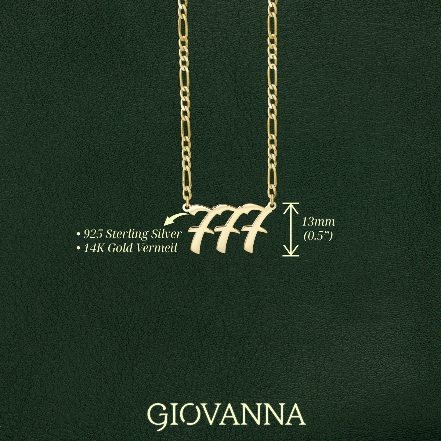 Angel Number Necklace