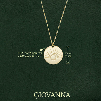 Minimalist Sun Necklace