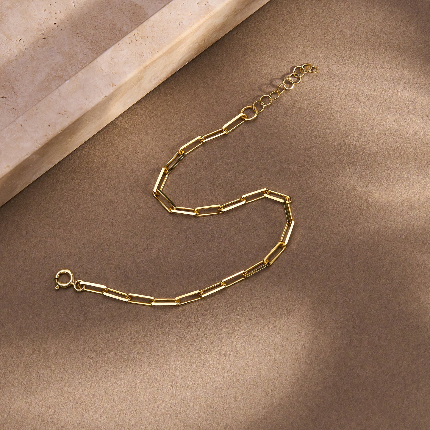 Paperclip Chain Bracelet