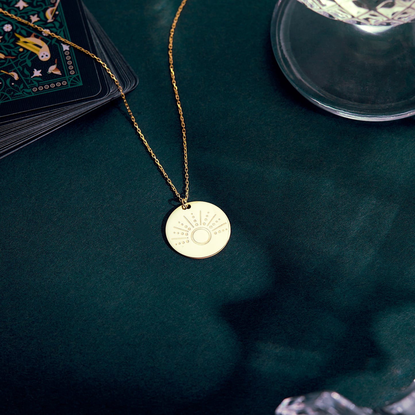 Minimalist Sun Necklace