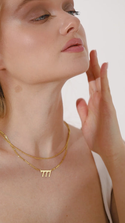 Angel Number Necklace